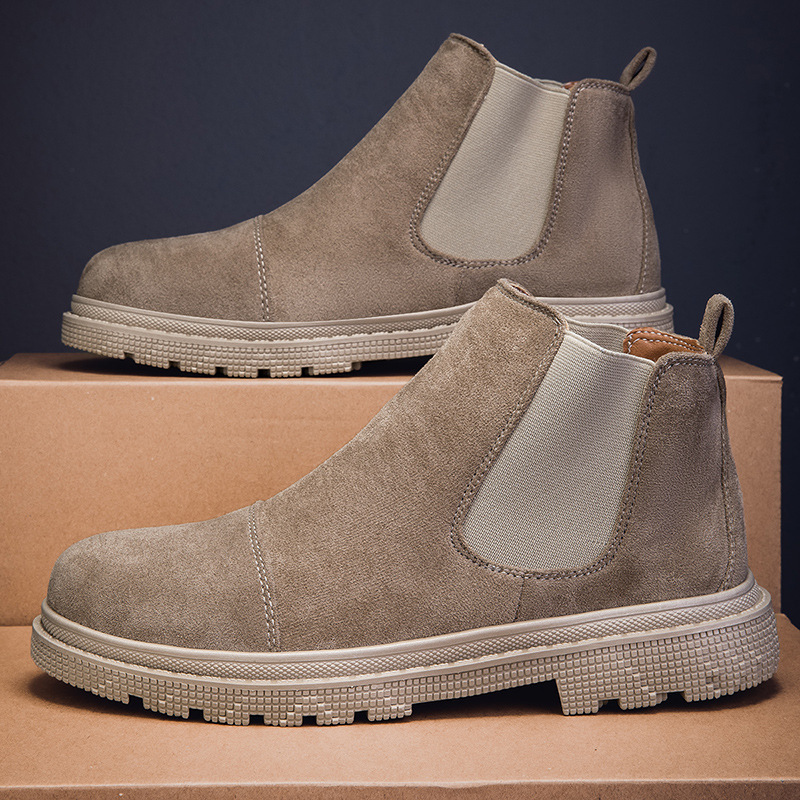 Slip-on Gao Banglun Retro Boots Men - Image 2