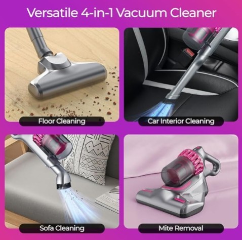4 In 1 Cordless Vacuum Cleaner - Image 5