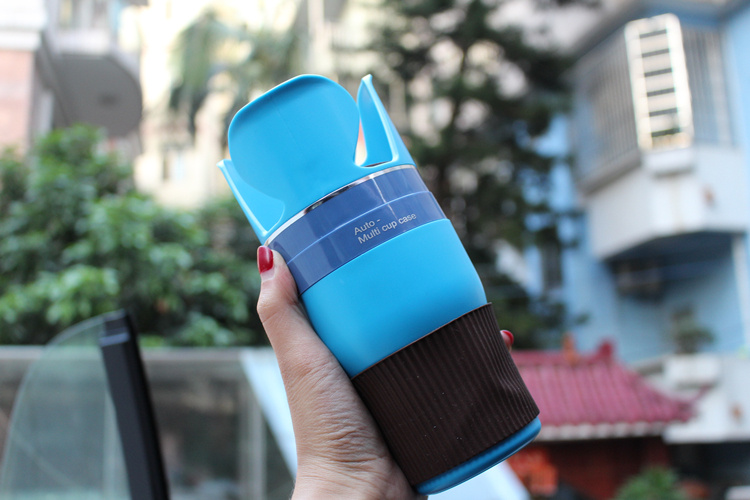 Automotive supplies multi - functional car rotating storage cup holder — изображение 4