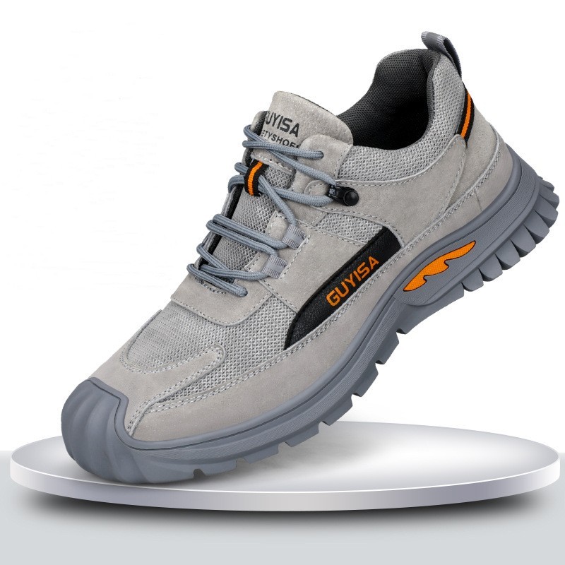 Anti-smash And Anti-puncture Steel Baothead Comfortable Soft Soled Safety Shoes - Image 3