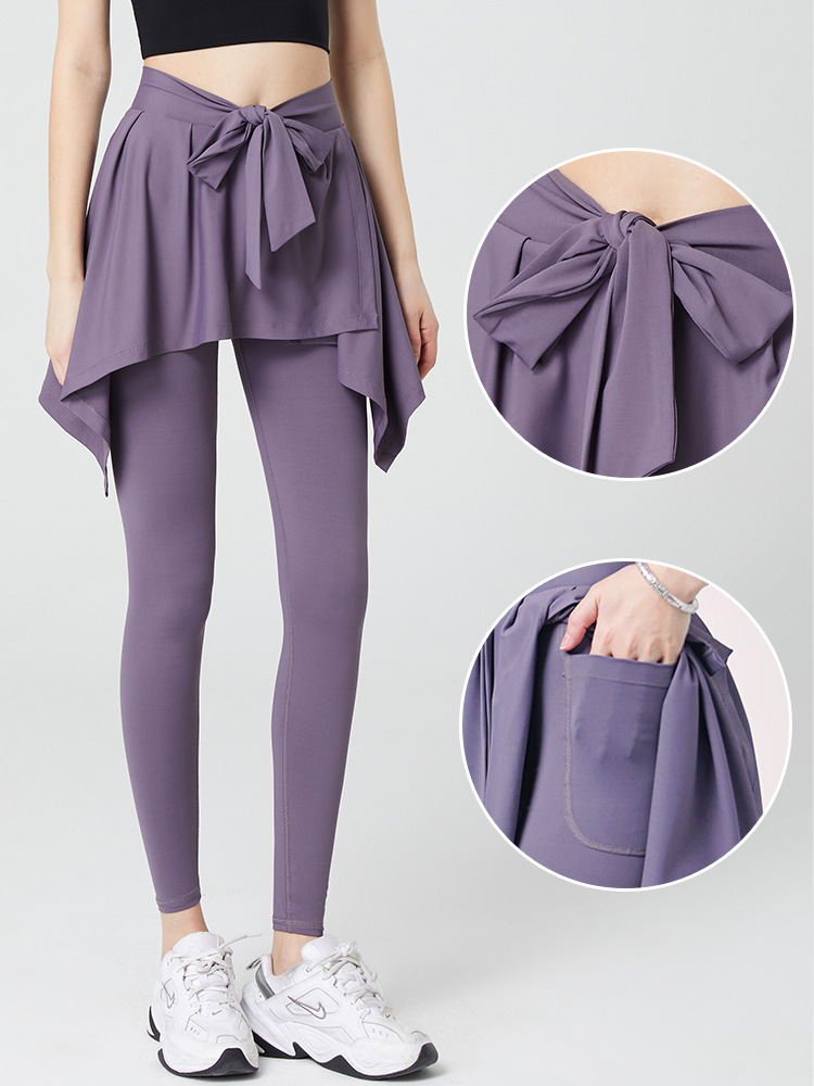 Skinny Hip-covering Quick-drying Yoga Pants - Image 4