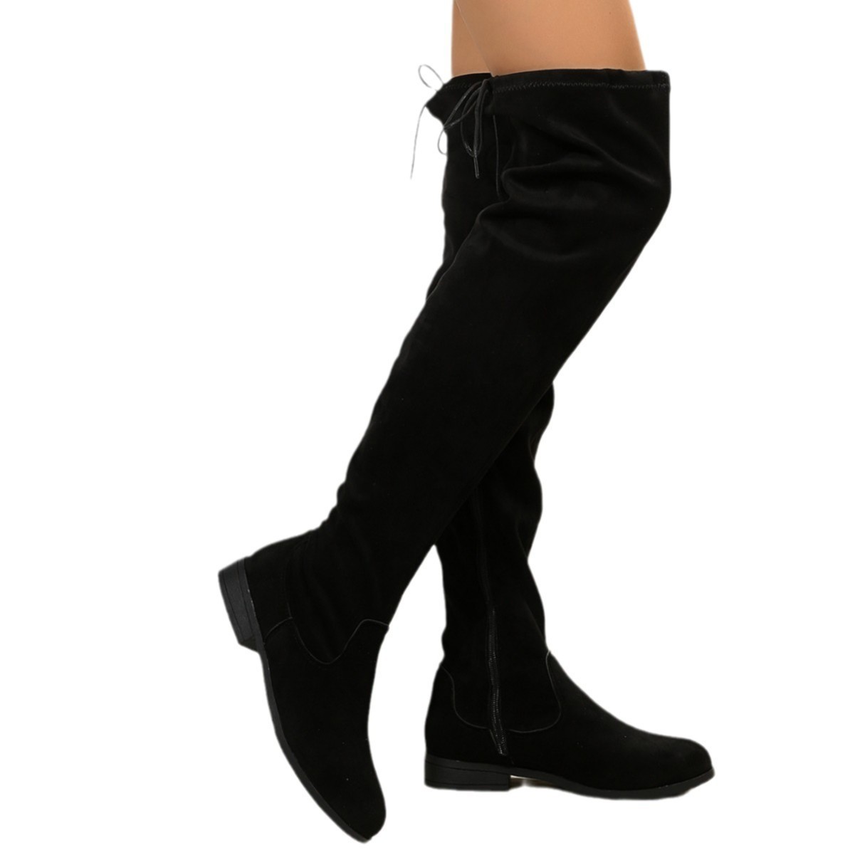 Plus Size Boots Women Over The Knee High Top Martin Boots – Bild 5