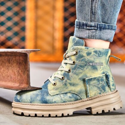 Women's Comfortable Breathable And Anti Smashing Safety Shoes