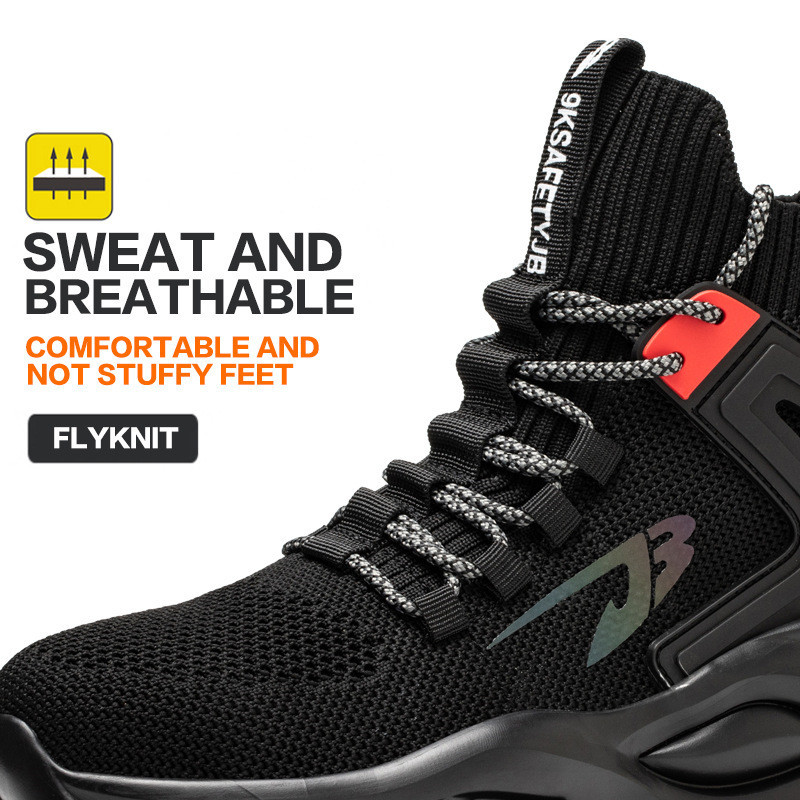 Men's And Women's Steel Toe Anti-piercing Anti-skid Safety Shoes – Bild 2