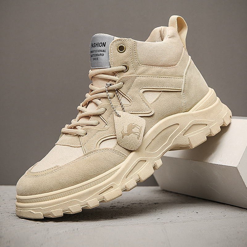 Men's Thick Sole Increased By High-top Casual Shoes - Image 7