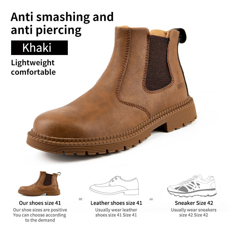 Non-slip, water-proof, oil-resistant and safety work safety shoes – Bild 5