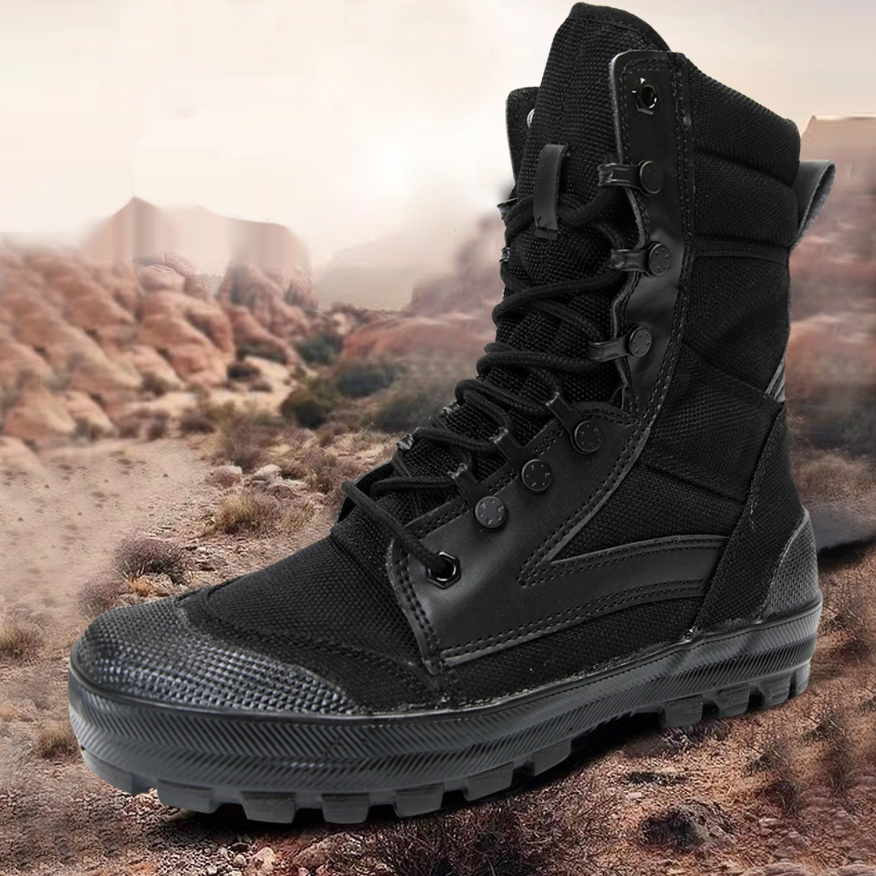 Super High Top Men's Outdoor Sports And Boots High Waist Rubber Shoes - Image 6