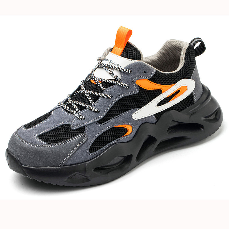 Breathable Mesh Lightweight Steel Toe Cap Safety Shoes - Image 5