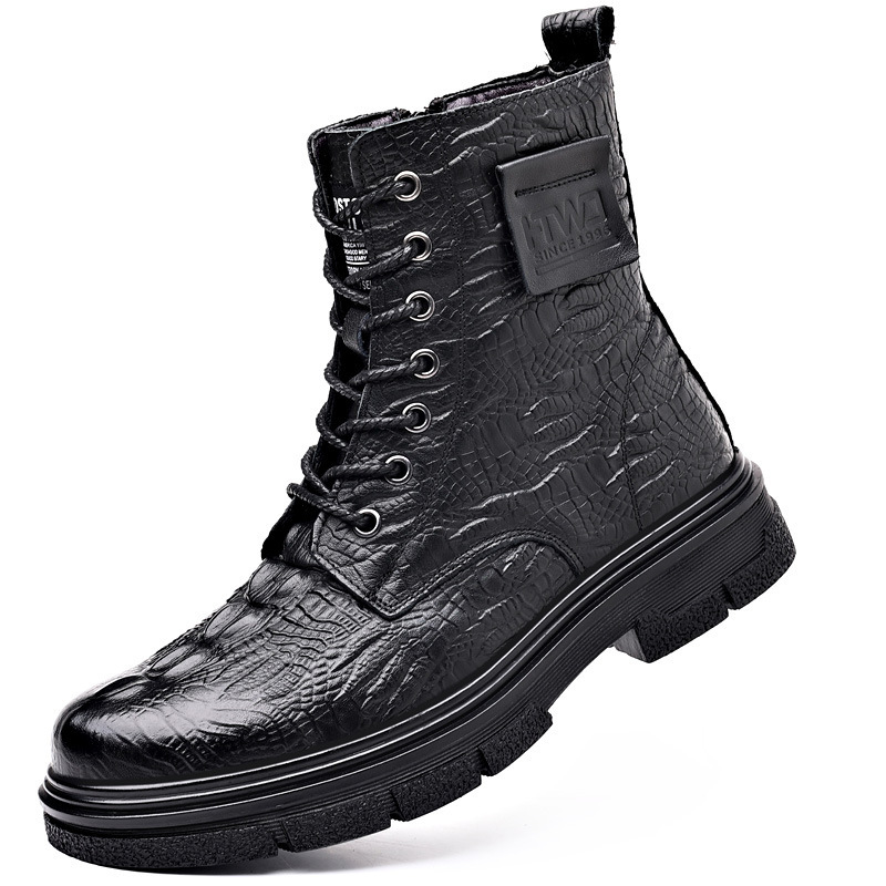 Men's Boots Winter Genuine Leather Martin Shoes - Image 8