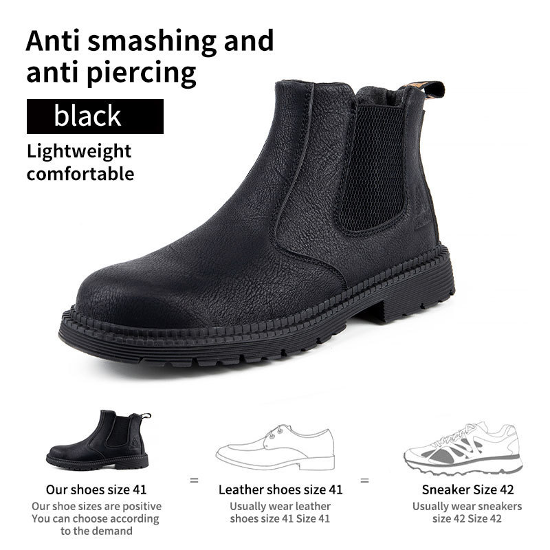 Non-slip, water-proof, oil-resistant and safety work safety shoes – Bild 3