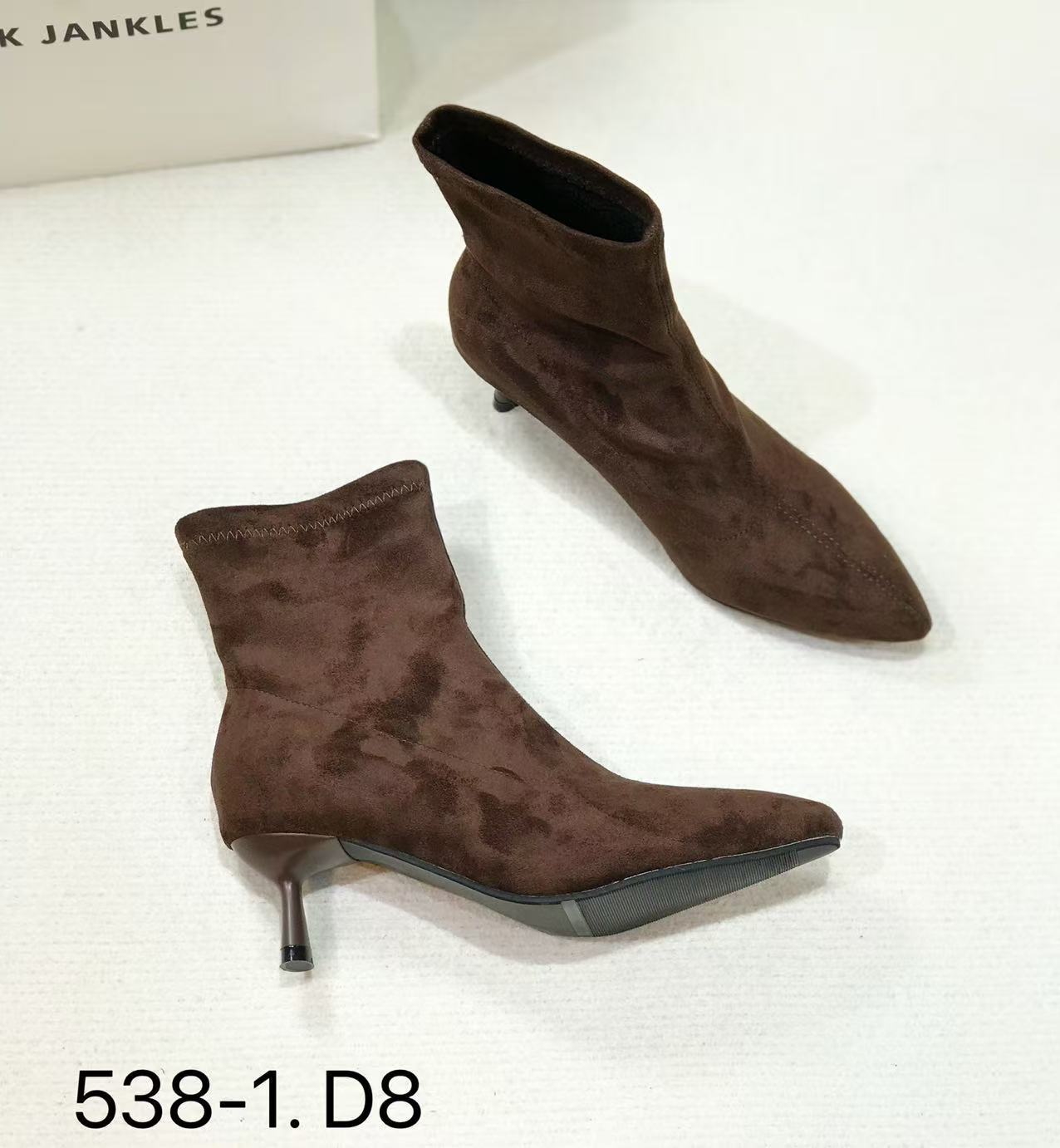 Small Ankle Boots Pointed Toe Fashion Boots Martin Boots - Image 7