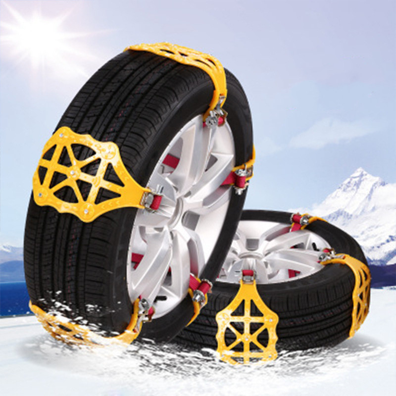 Emergency Tire Snow Chain Double Buckle - Image 5