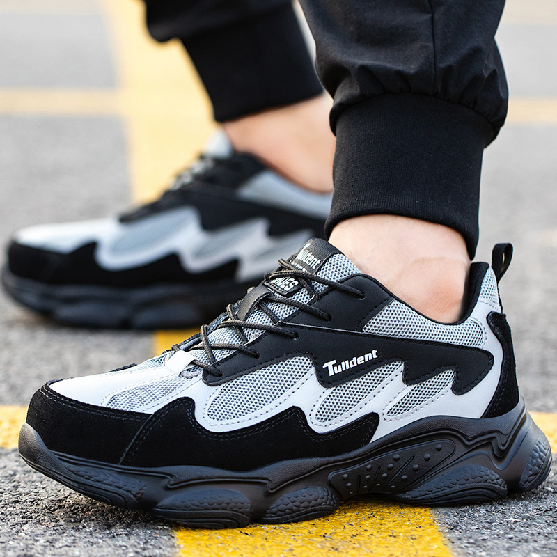 Men's And Women's Same Style Anti-smash And Anti-stab Safety Shoes - Image 5