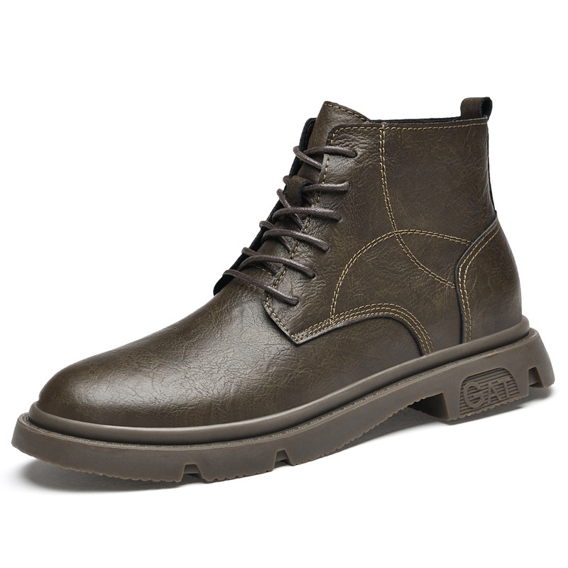 Martin Boots Men's Autumn Elevator Shoes 10cm Breathable - Image 6