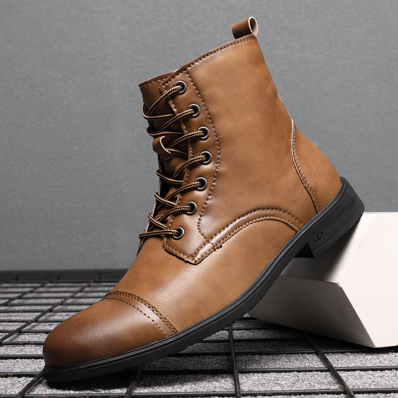 High-top British Casual Men's Shoes - Image 3
