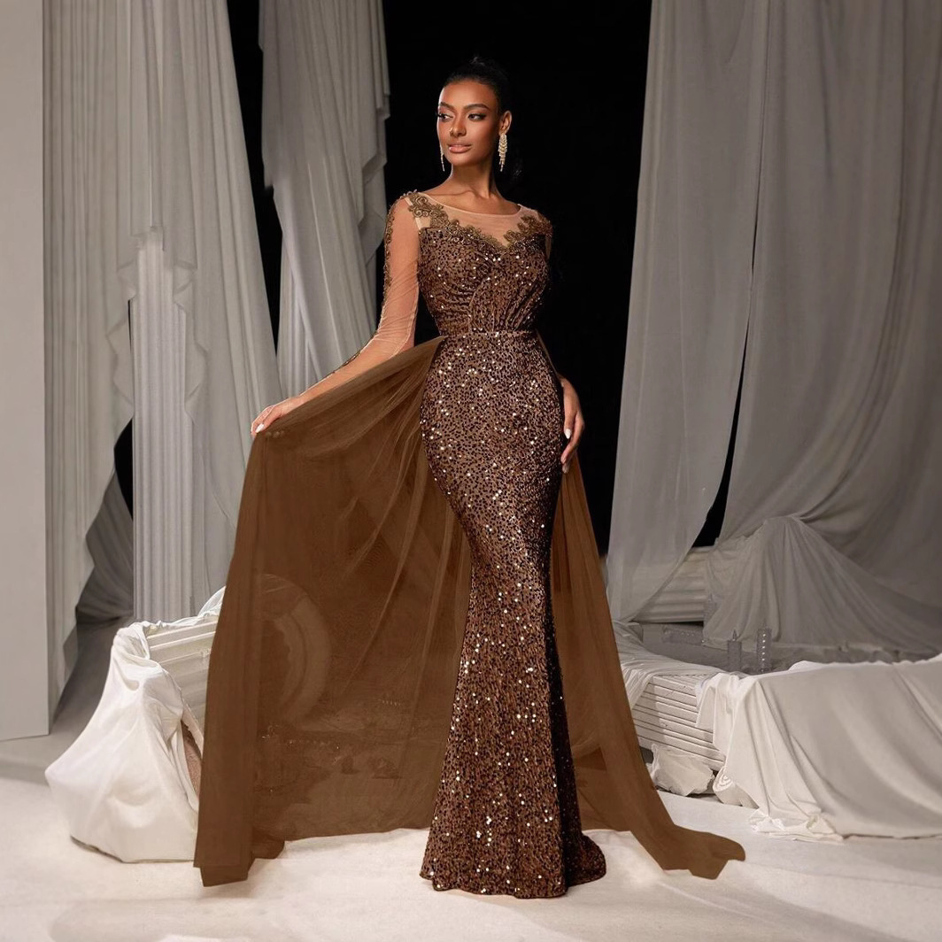 Women's Dance Lace Party Evening Dress – Bild 3