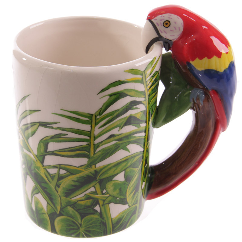 Parrot cup coffee cup — изображение 5