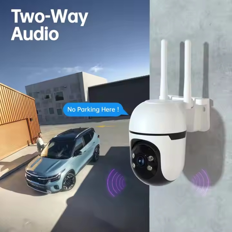 WESECUU 3MP PTZ Mini Wifi CCTV Camera - Image 2