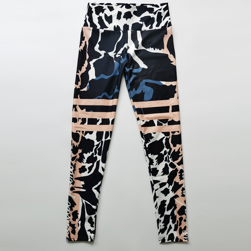 Sports Women Leopard Print Yoga Pants - Image 6
