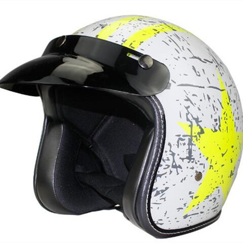 Retro Men's And Women's All-season Electric Vehicle Helmet – Bild 5