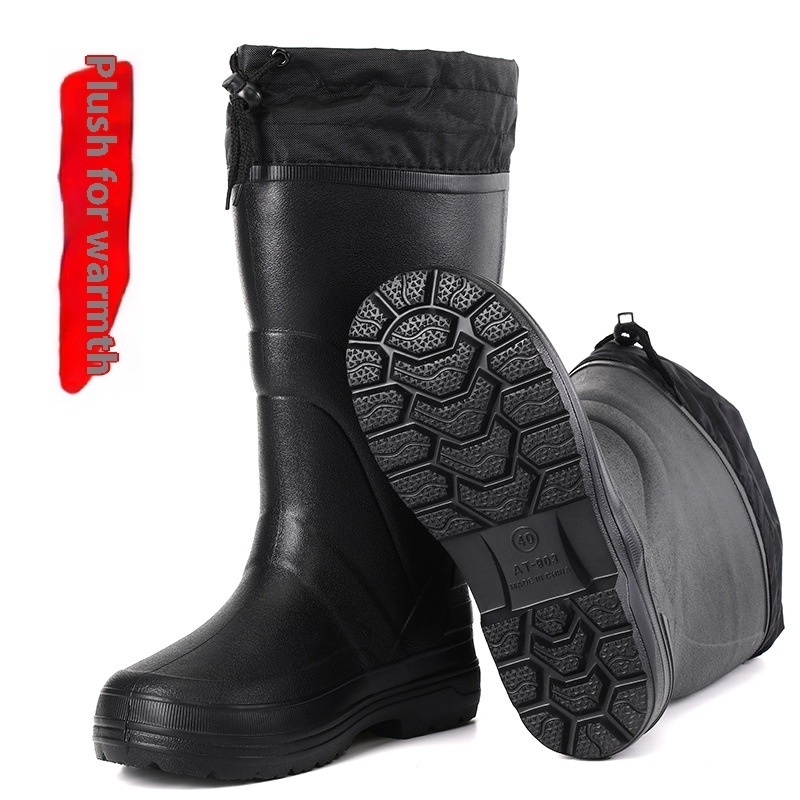 Men's Lightweight Labor Protection Pure Long Rain Boots — изображение 5