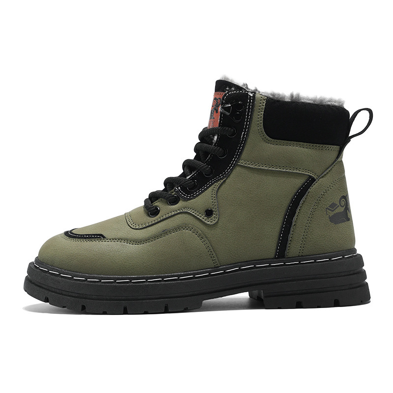 Men's Fashion British Style High-top Martin Boots - Image 5