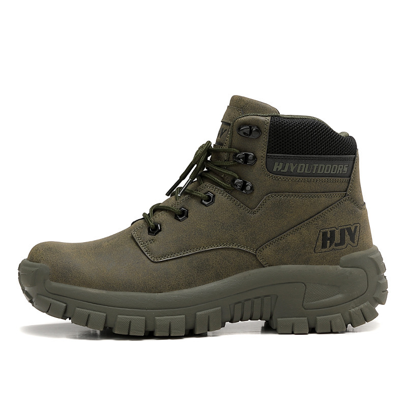 High-top Hiking Boots Outdoor Large Size Training Shoes - Image 7