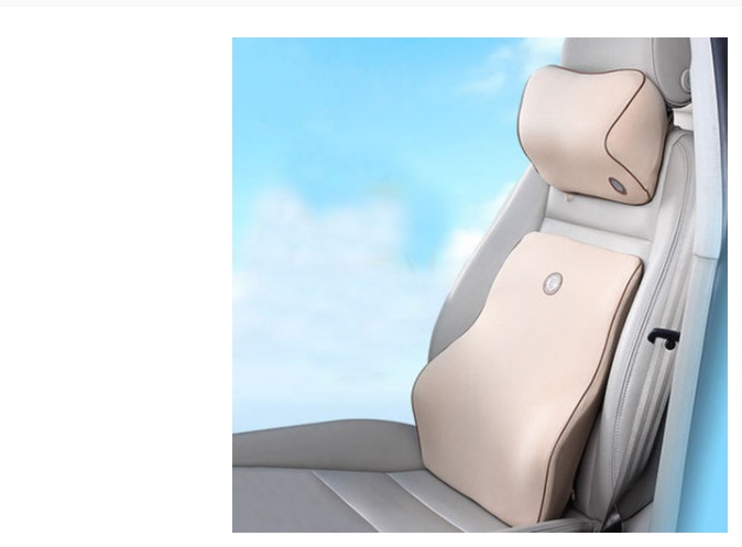 Memory Foam Car Headrest Neck Pillow Lumbar Support - Image 6