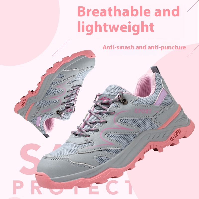 Women's Work Shoes Anti-smashing And Anti-penetration Breathable Lightweight - Image 2