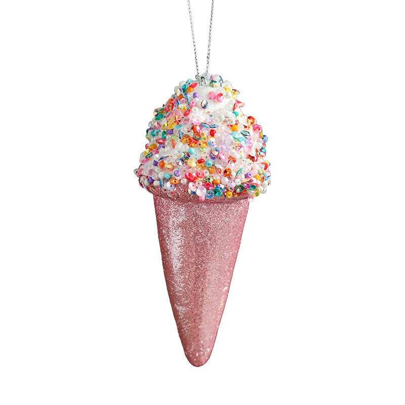 Creative Pendant Ice Cream Christmas Tree Decoration Small Hanging Pieces - Image 5