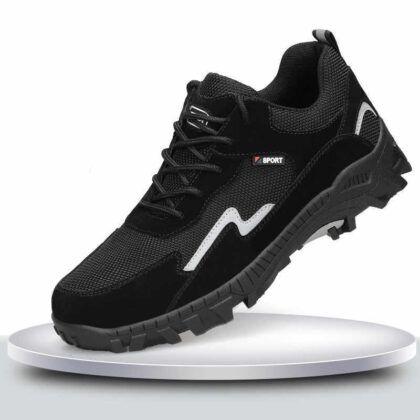 Anti Piercing Rubber Soled Safety Shoes Site Protection Shoes Safety Work Shoes