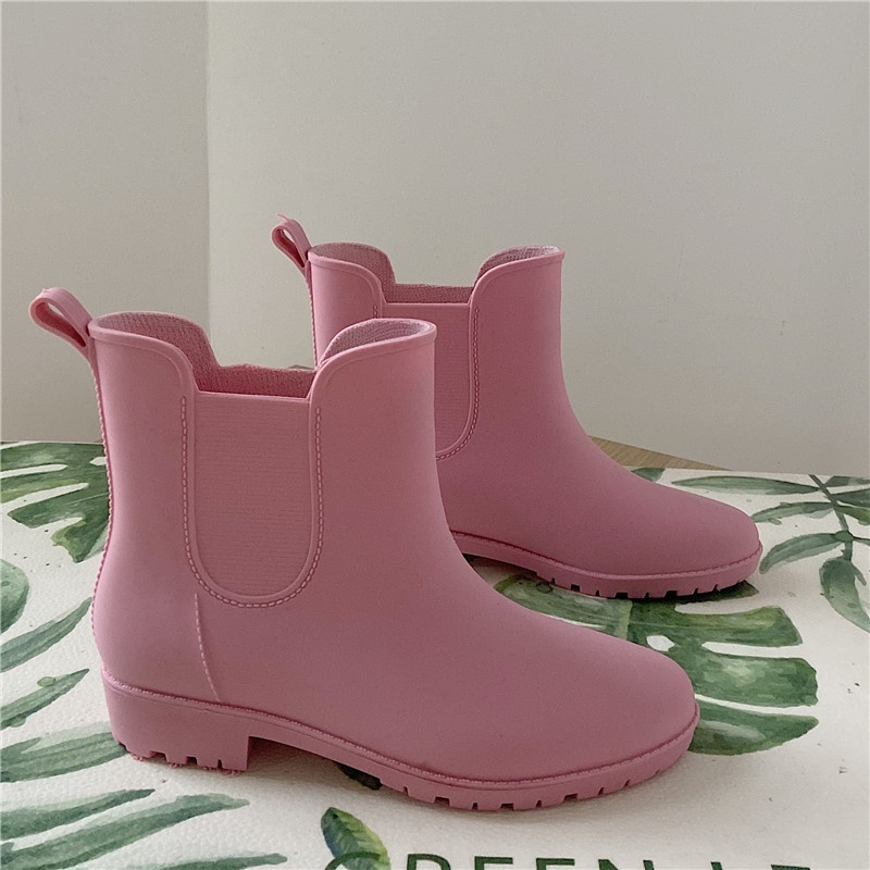 Women's Fashion Non-slip Short Casual Ding Rain Boots