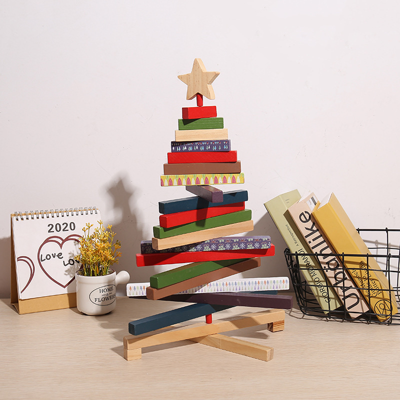 Christmas Building Blocks Decorations Desktop - Image 9