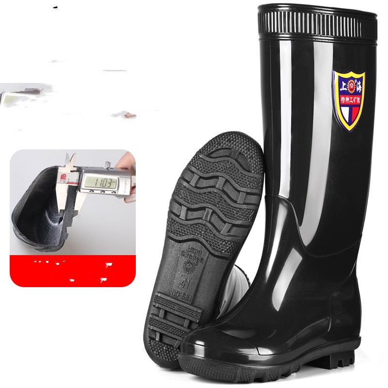 Men's Thick Labor Protection Rain Boots - Image 3