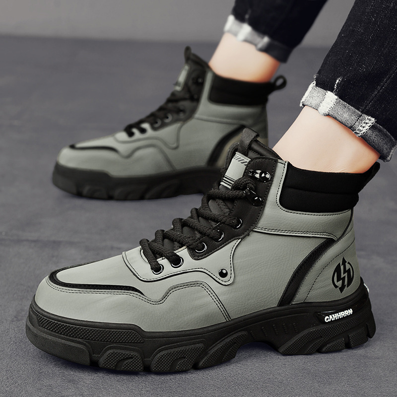 Men's Martin Boots Spring And Autumn British Style - Image 2