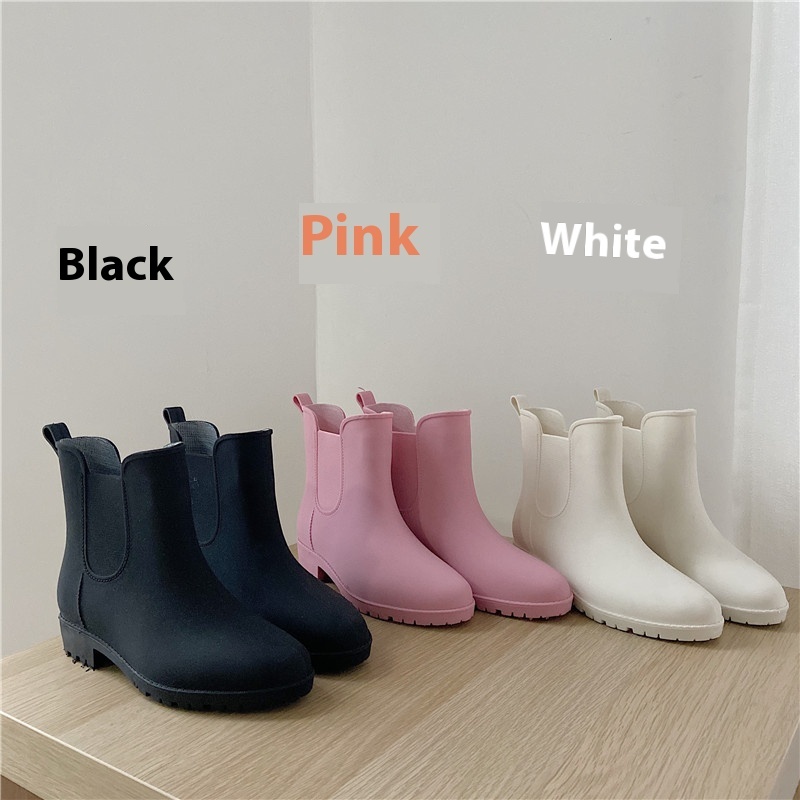 Women's Fashion Non-slip Short Casual Ding Rain Boots – Bild 5