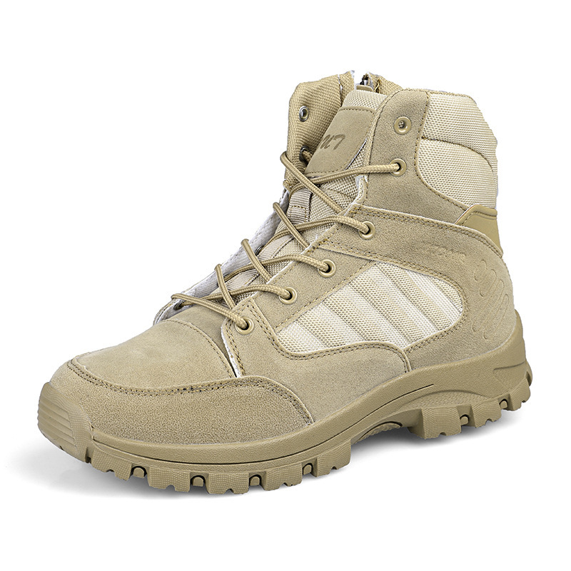 Outdoor Travel Men's High-top Hiking Shoes - Image 4