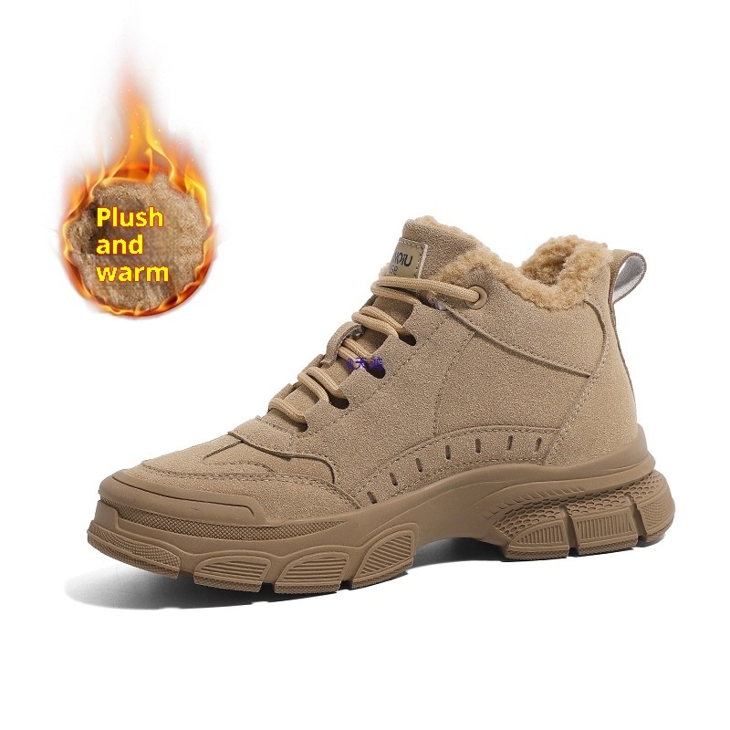 Warm Snow Boots Women's Non-slip Plus Velvet Thickened Martin Boots - Image 3