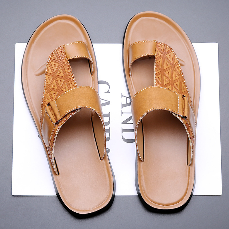 Men's Fashion All-matching Simple Beach Slippers - Image 3