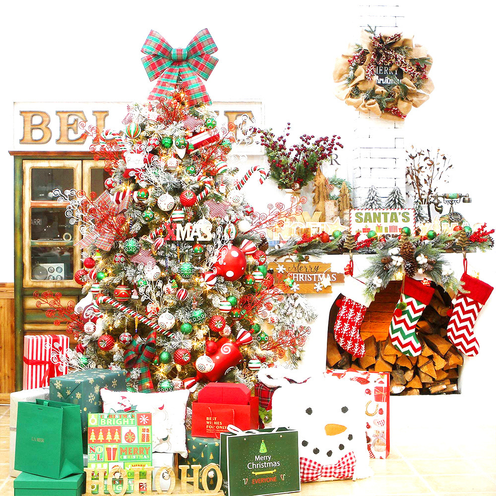 Electroplating Hand-painted Plastic Ball Christmas Tree Decoration Pendant - Image 4