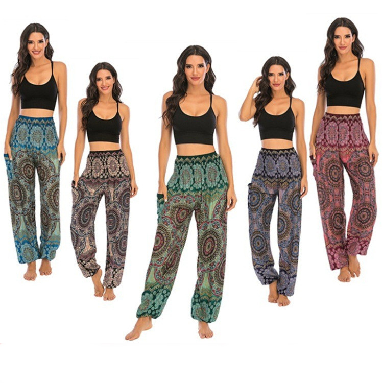 Women's Fashion Rayon Cotton Yoga Pants