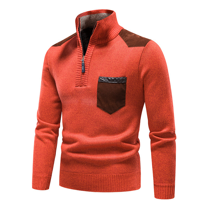Plush Thickened Sweater Pullover Zipper - Image 5