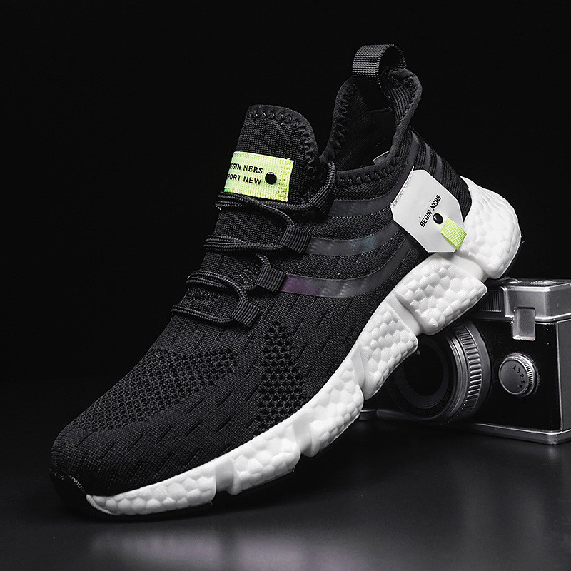 Leisure Fly Woven Breathable Sports Shoes - Image 2