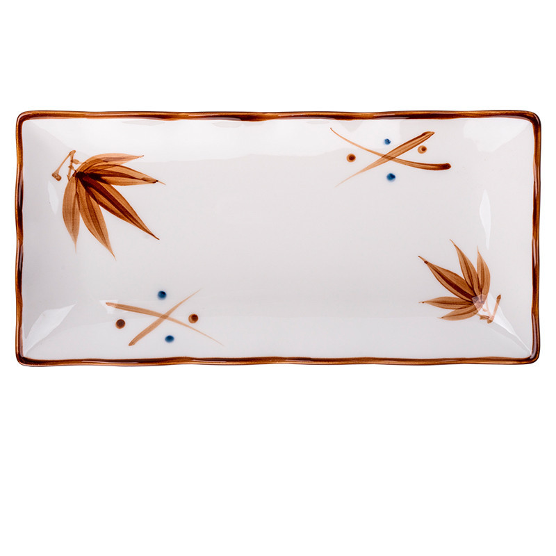 Japanese-style Dinner Plate, Household Ceramic Plate, Breakfast Plate, Tableware, Fish Plate, Sushi Plate — изображение 2