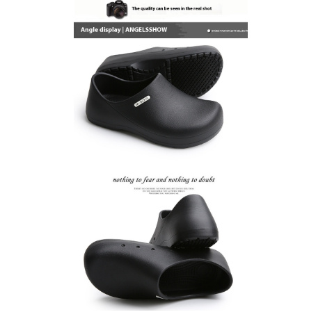 Waterproof Non-slip All-inclusive Outdoor Kitchen Work Shoes Lightweight Platform Cleaning Shoes – Bild 3