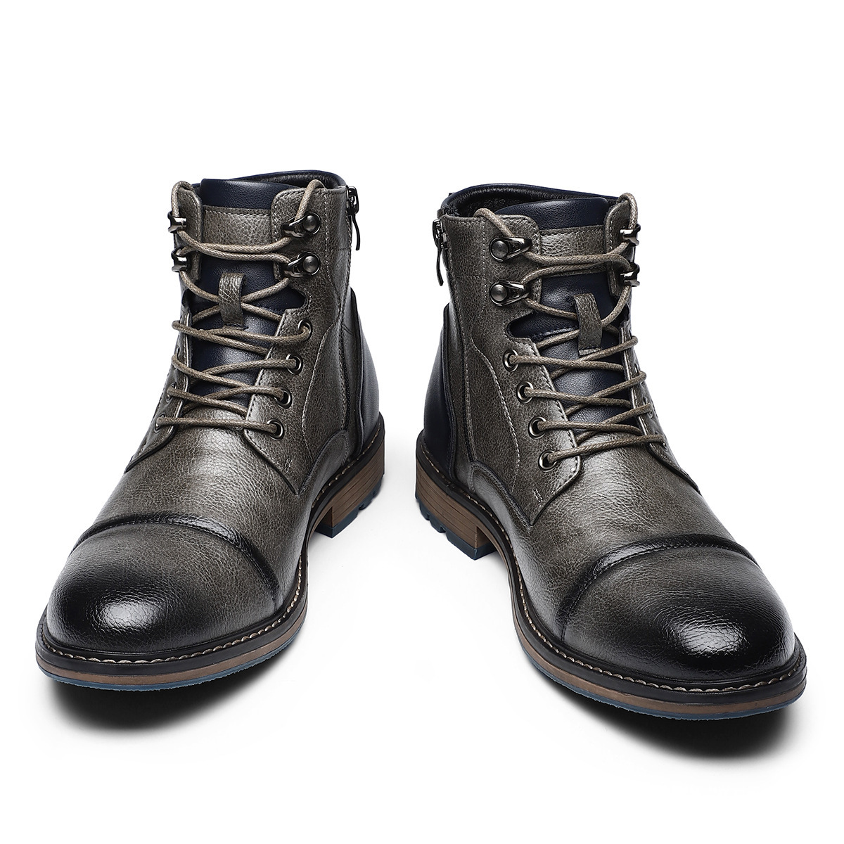 Men's Fashion High-top Martin Boots - Image 4