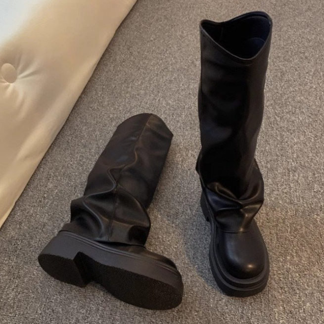 Women's Autumn New British Dress Autumn And Winter Boots Platform - Image 7