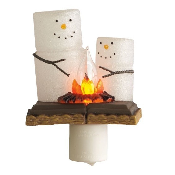 New Creative Resin Ghost Bonfire Flashing Resin Small Night Lamp - Image 6