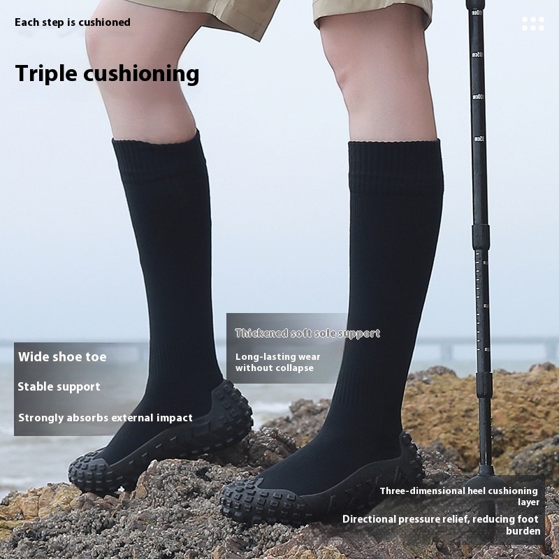 Outdoor Mountaineering Hiking Shoes Anti-slip Thickened Bottom Windproof - Image 2