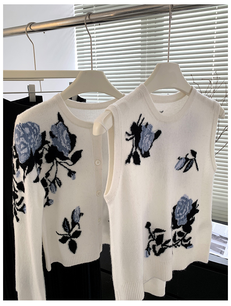 Women's Simple Casual Printed Sweater – Bild 6